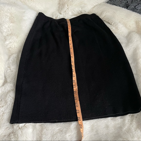 VTG Carole Little Wool Blend Knit Skirt - Picture 6 of 8